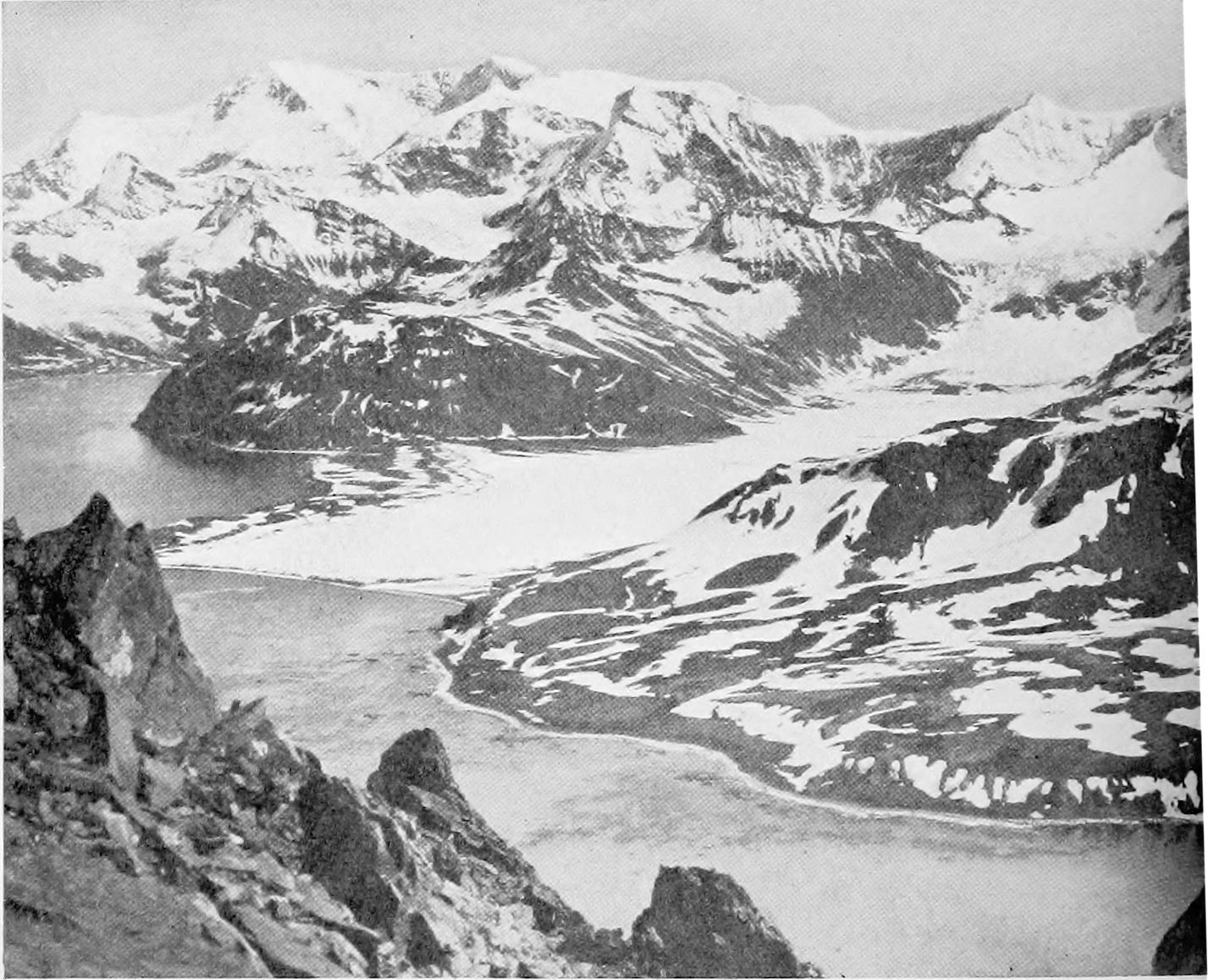 The mountains of South Georgia.